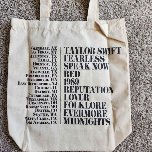 Taylor Swift Eras Tour VIP Tote Bag - Picture 2 of 2